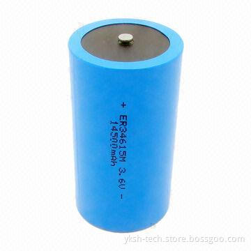 Super Power ER Battery, High-power Type, with 13,000mAh Rated Capacity, 3,600mA Pulse Current
